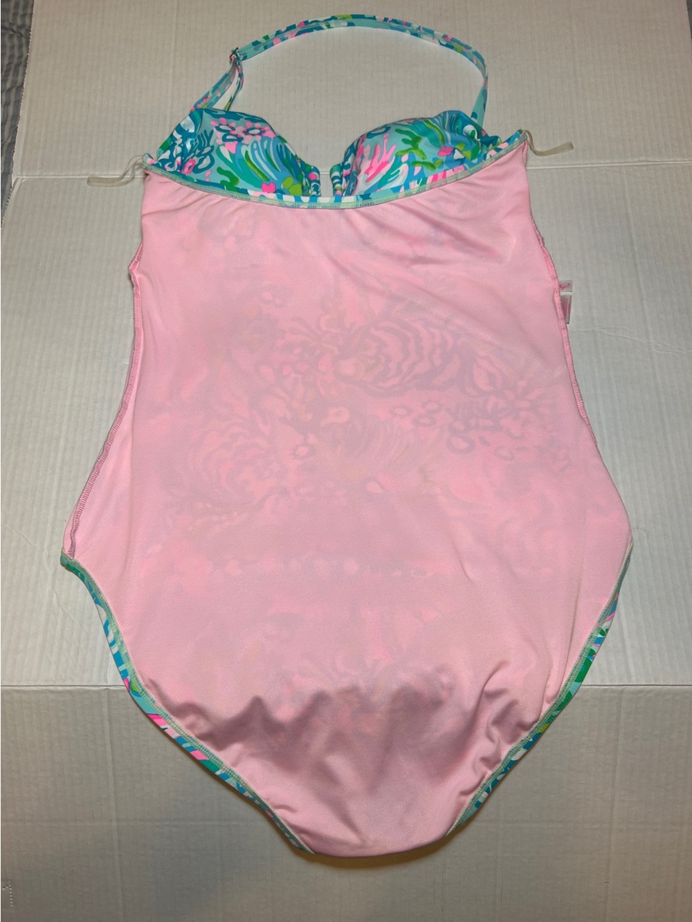 Lilly Pulitzer Dru One-Piece Swimsuit Size 16 - Picture 10 of 11